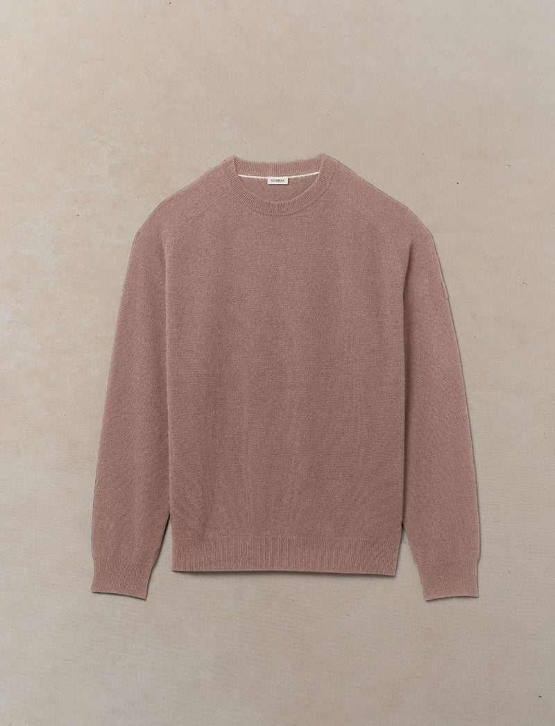Woolen Cashmere Crewneck - Mens (Hickory)